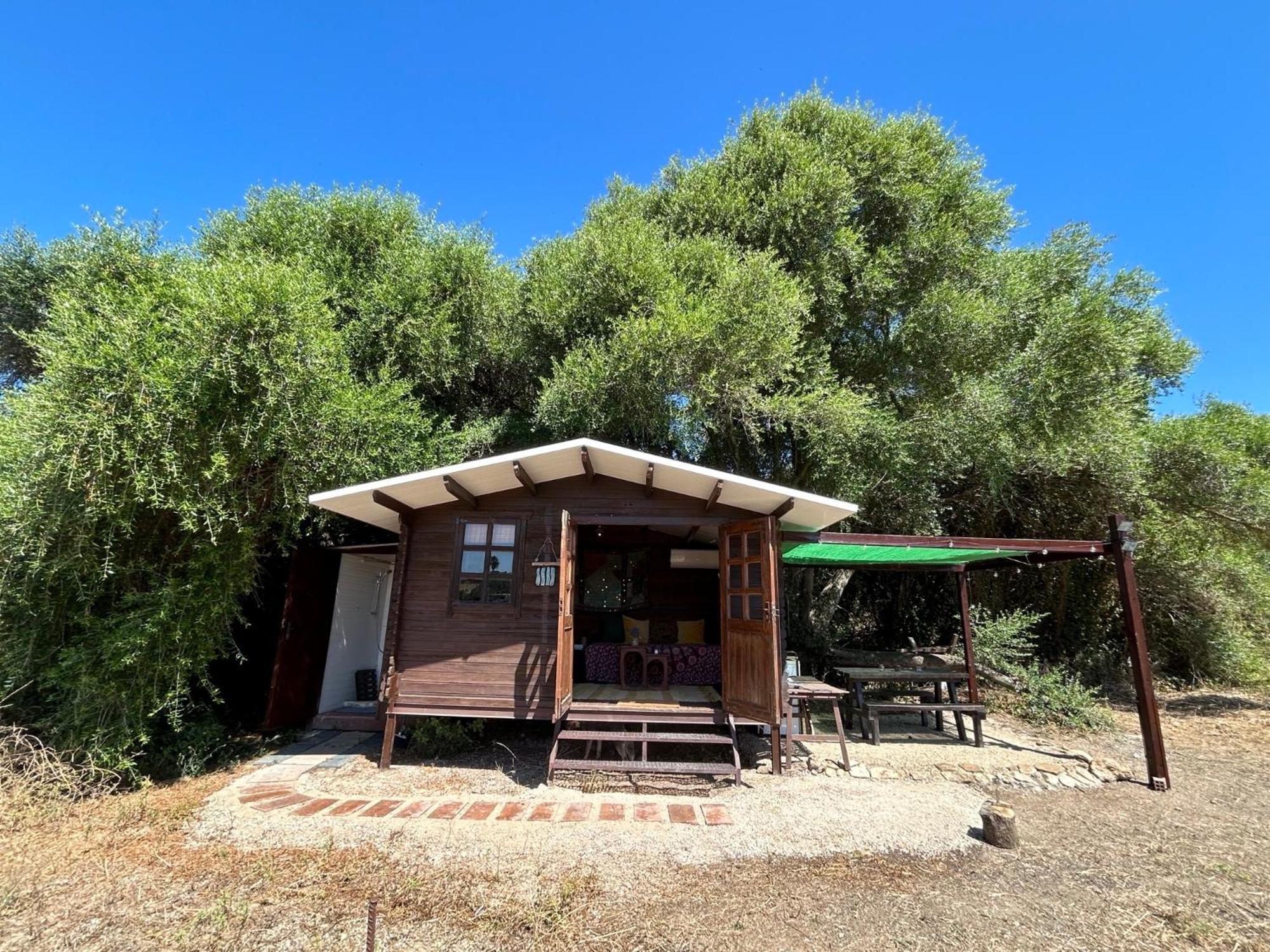 Cabana Rustica En Un Rancho Con Caballos, Prado Del Rey, Andalucia Eksteriør billede