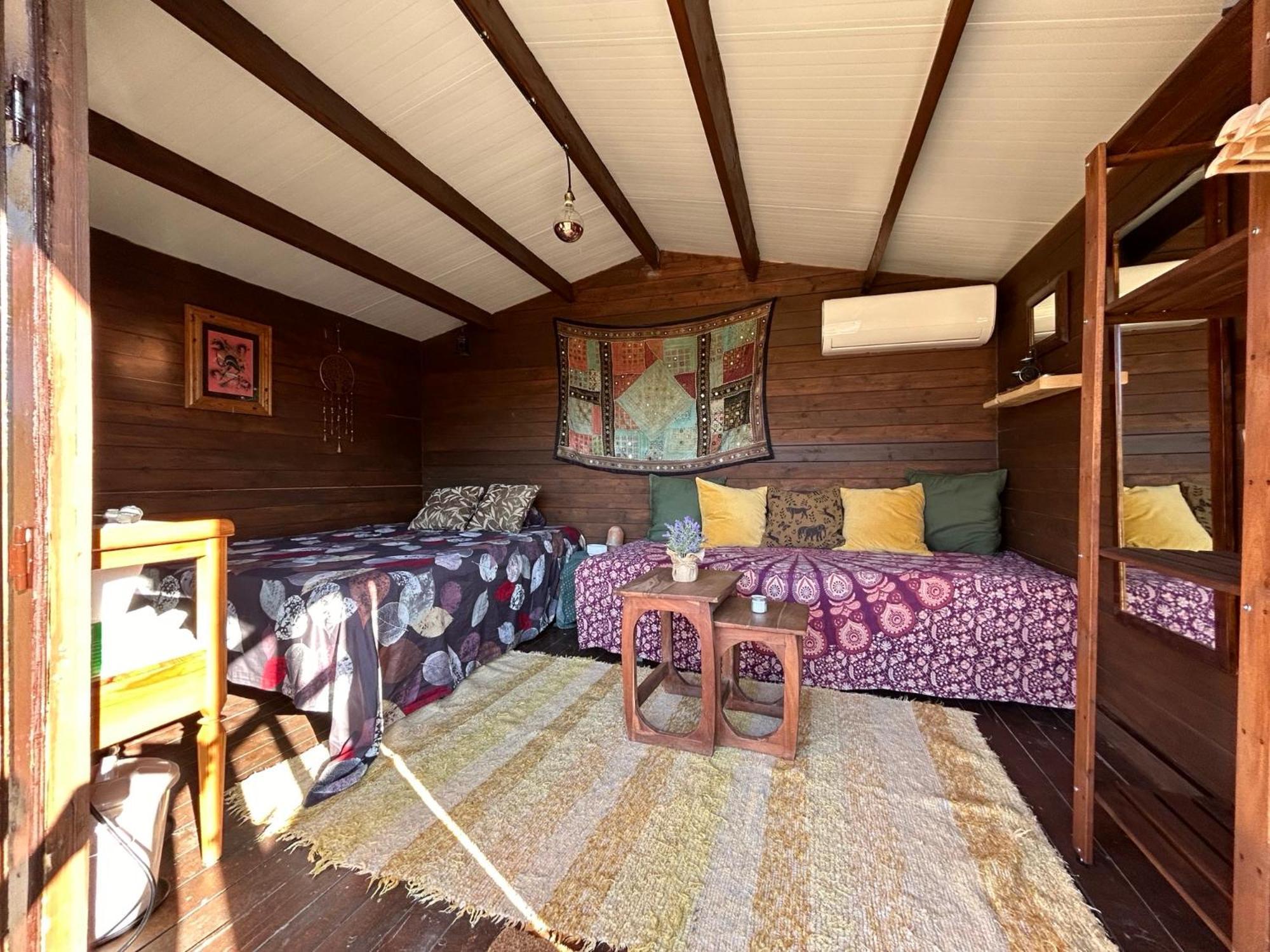 Cabana Rustica En Un Rancho Con Caballos, Prado Del Rey, Andalucia Eksteriør billede